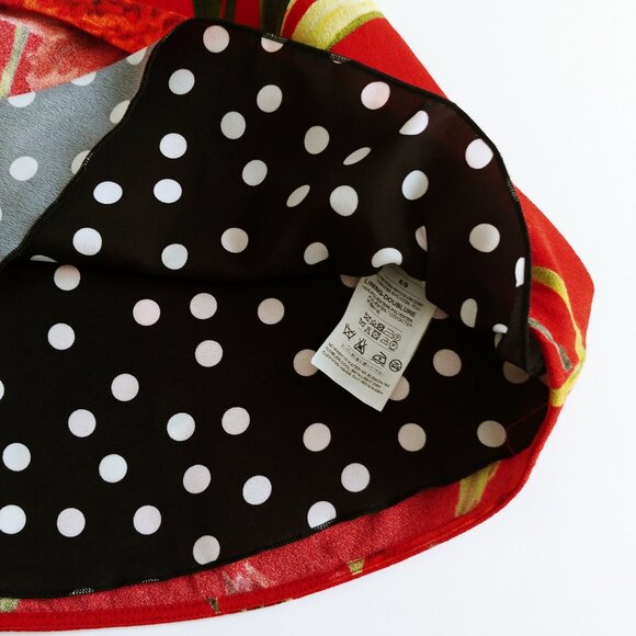 Dolce & Gabbana Sleeveless Floral Summer Dress 6-9 Months Made in Italy - Picture 9 of 13